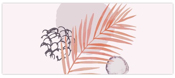 Slika - Ljubičasti minimalizam N⁰3 (120x50 cm)