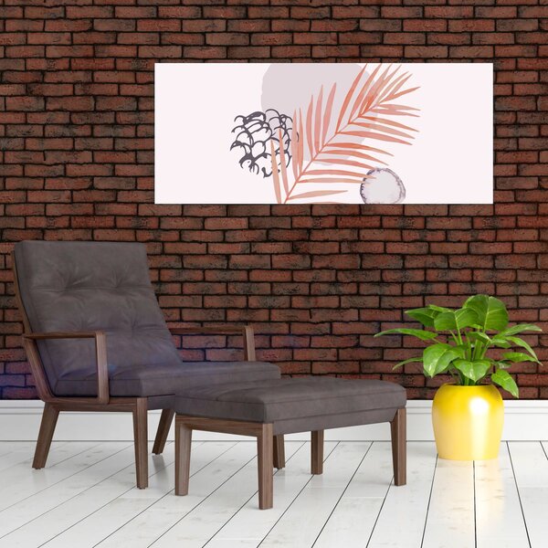 Slika - Ljubičasti minimalizam N⁰3 (120x50 cm)