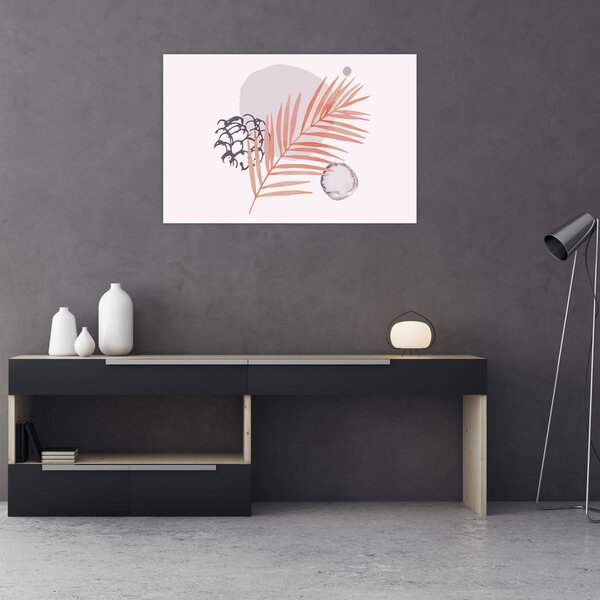 Slika - Ljubičasti minimalizam N⁰3 (90x60 cm)