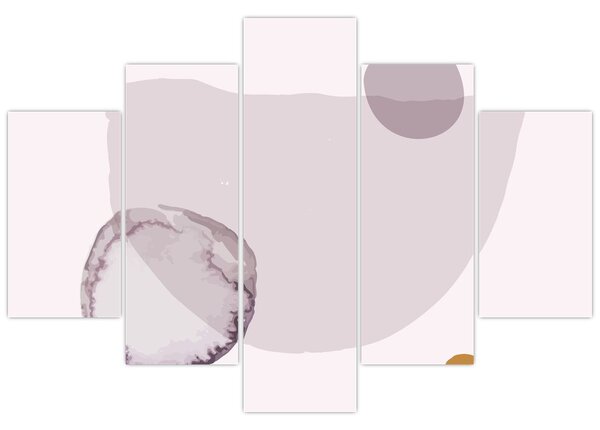 Slika - Ljubičasti minimalizam N⁰2 (150x105 cm)