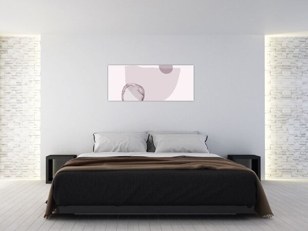 Slika - Ljubičasti minimalizam N⁰2 (120x50 cm)
