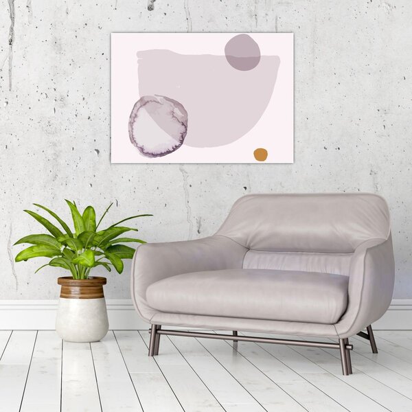 Slika - Ljubičasti minimalizam N⁰2 (70x50 cm)