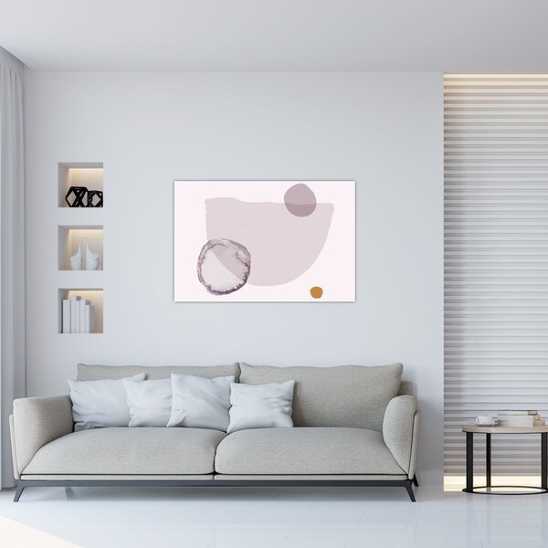 Slika - Ljubičasti minimalizam N⁰2 (90x60 cm)