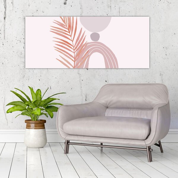 Slika - Ljubičasti minimalizam N⁰1 (120x50 cm)