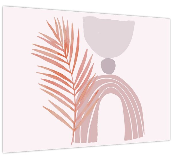 Slika - Ljubičasti minimalizam N⁰1 (70x50 cm)