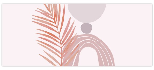 Slika - Ljubičasti minimalizam N⁰1 (120x50 cm)