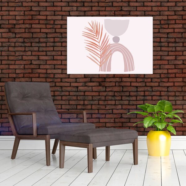 Slika - Ljubičasti minimalizam N⁰1 (90x60 cm)