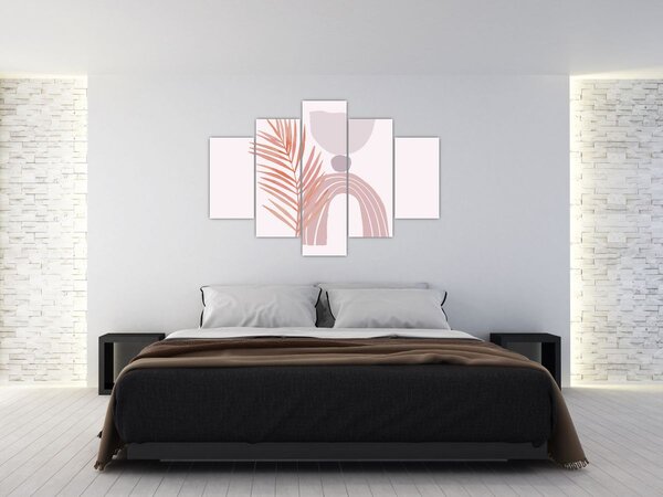 Slika - Ljubičasti minimalizam N⁰1 (150x105 cm)