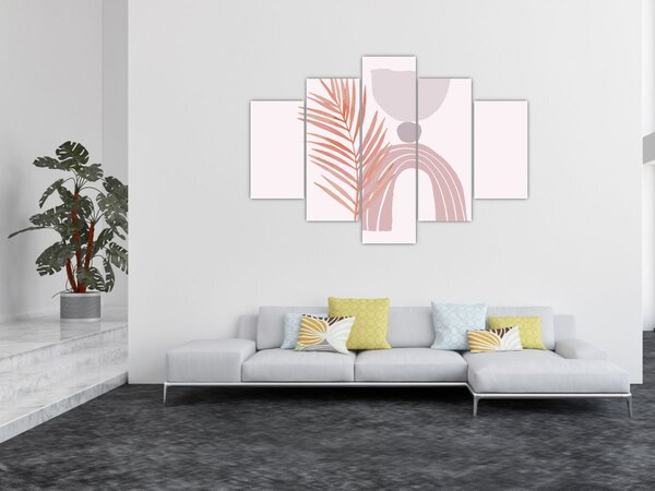 Slika - Ljubičasti minimalizam N⁰1 (150x105 cm)