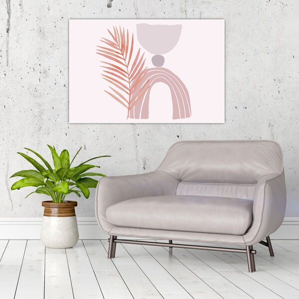 Slika - Ljubičasti minimalizam N⁰1 (90x60 cm)