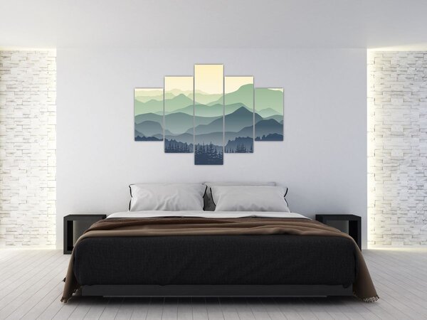 Slika - Šumska planina (150x105 cm)