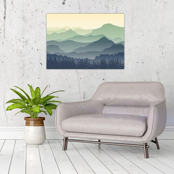Slika - Šumska planina (70x50 cm)