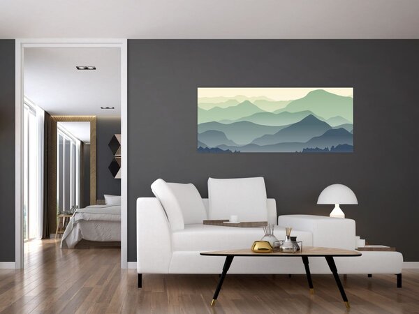 Slika - Šumska planina (120x50 cm)
