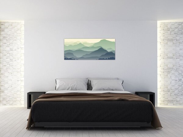 Slika - Šumska planina (120x50 cm)