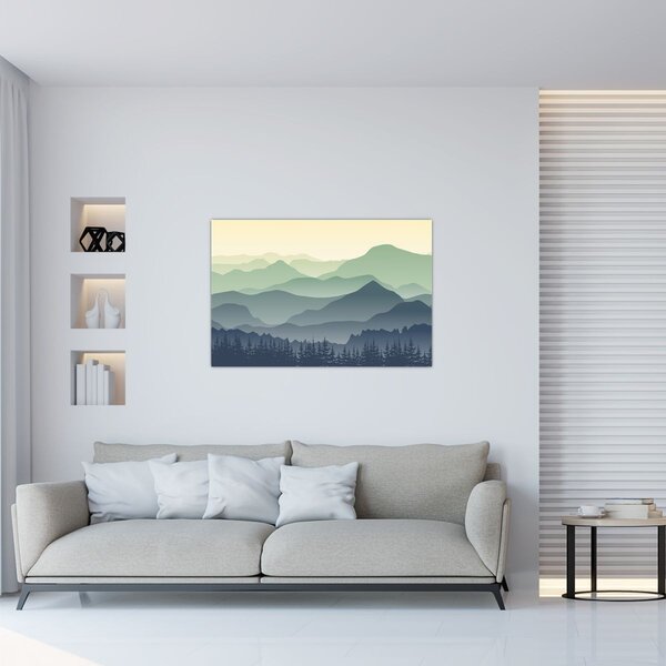 Slika - Šumska planina (90x60 cm)