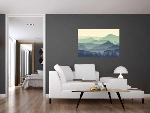 Slika - Šumska planina (90x60 cm)