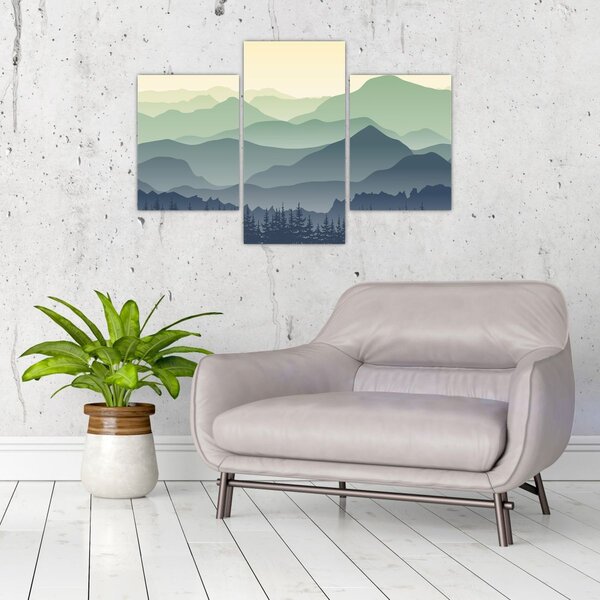 Slika - Šumska planina (90x60 cm)