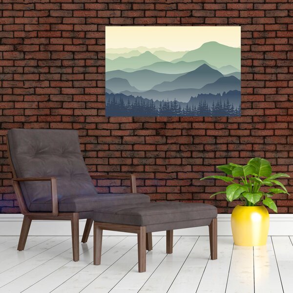 Slika - Šumska planina (90x60 cm)