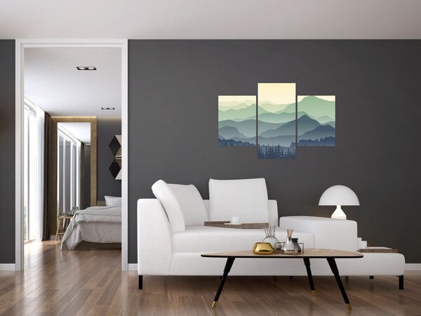 Slika - Šumska planina (90x60 cm)