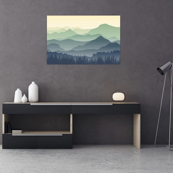 Slika - Šumska planina (90x60 cm)