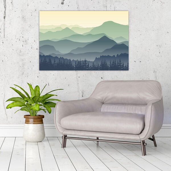 Slika - Šumska planina (90x60 cm)