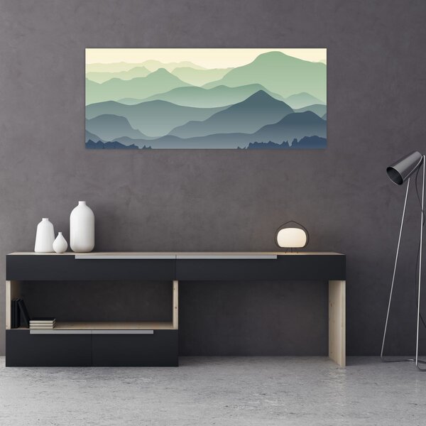 Slika - Šumska planina (120x50 cm)