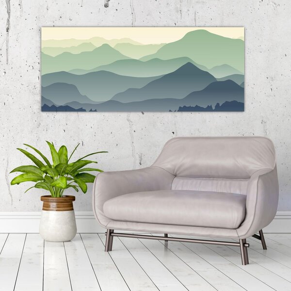 Slika - Šumska planina (120x50 cm)