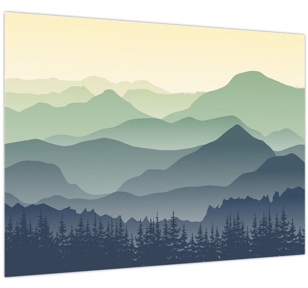 Slika - Šumska planina (70x50 cm)