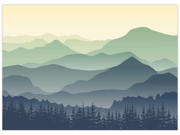 Slika - Šumska planina (70x50 cm)