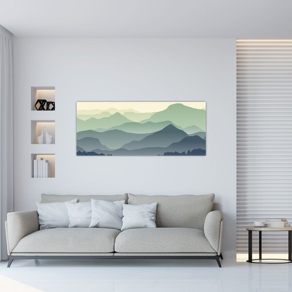 Slika - Šumska planina (120x50 cm)