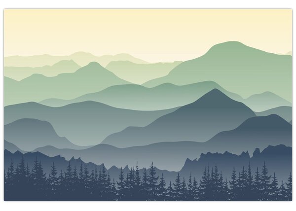 Slika - Šumska planina (90x60 cm)