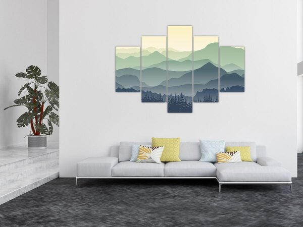 Slika - Šumska planina (150x105 cm)