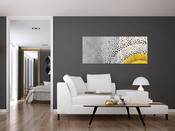 Slika - Apstraktna slika plaže N⁰3 (120x50 cm)