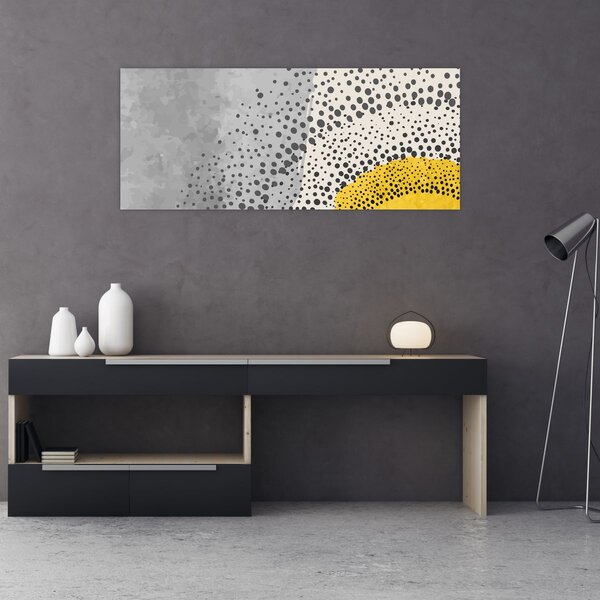 Slika - Apstraktna slika plaže N⁰3 (120x50 cm)