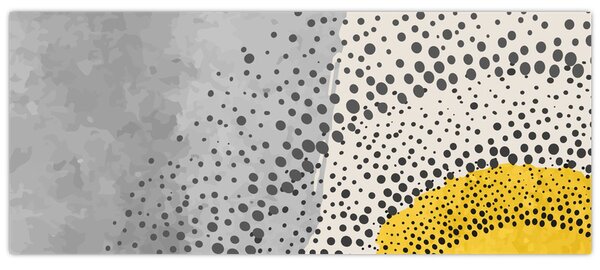 Slika - Apstraktna slika plaže N⁰3 (120x50 cm)