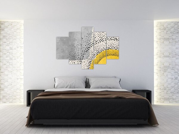 Slika - Apstraktna slika plaže N⁰3 (150x105 cm)