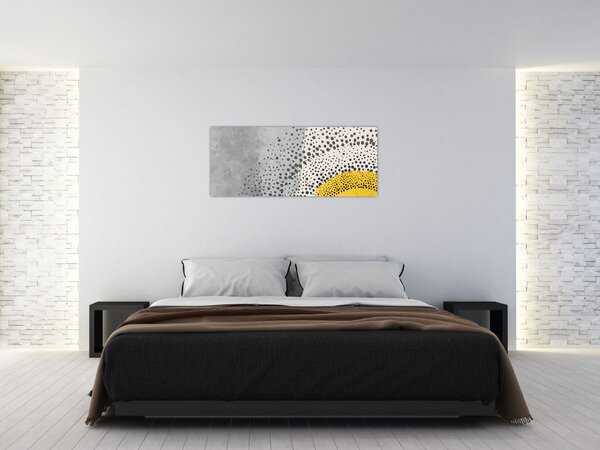 Slika - Apstraktna slika plaže N⁰3 (120x50 cm)