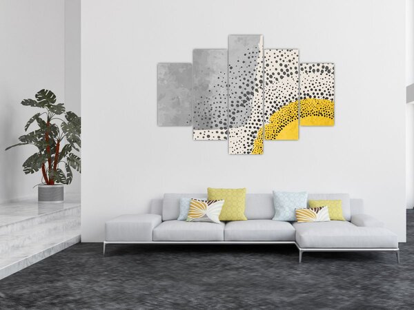 Slika - Apstraktna slika plaže N⁰3 (150x105 cm)