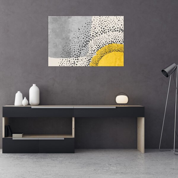 Slika - Apstraktna slika plaže N⁰3 (90x60 cm)