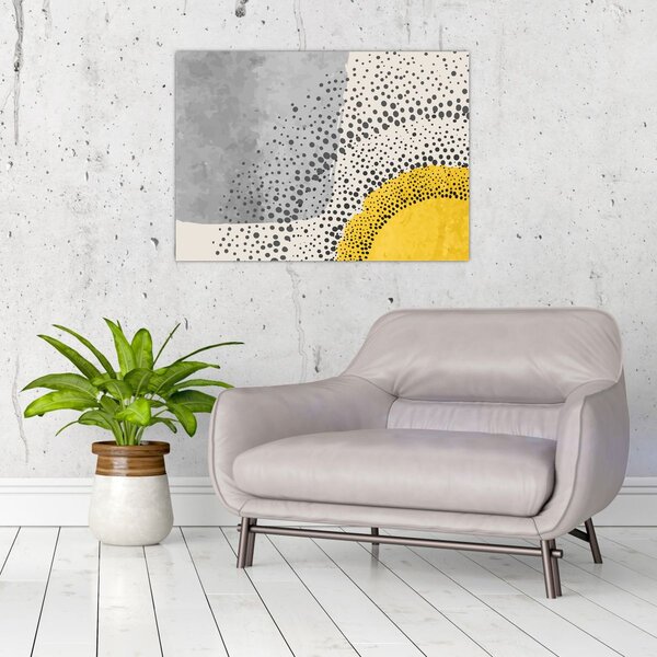 Slika - Apstraktna slika plaže N⁰3 (70x50 cm)