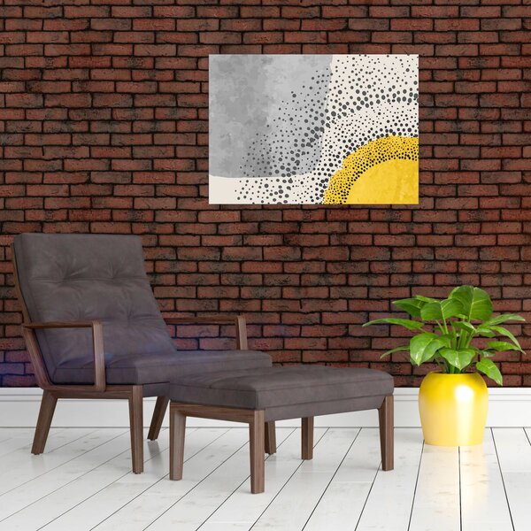 Slika - Apstraktna slika plaže N⁰3 (70x50 cm)