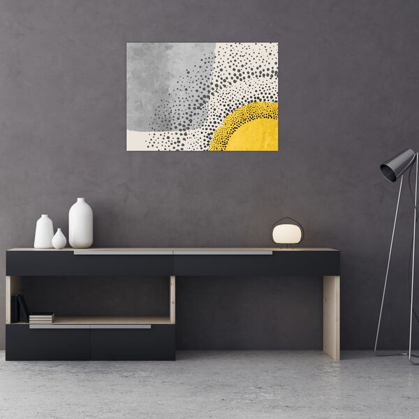 Slika - Apstraktna slika plaže N⁰3 (70x50 cm)