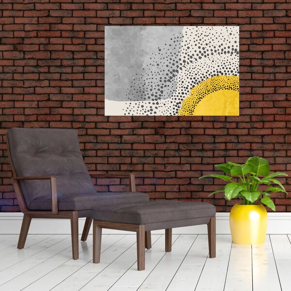 Slika - Apstraktna slika plaže N⁰3 (90x60 cm)