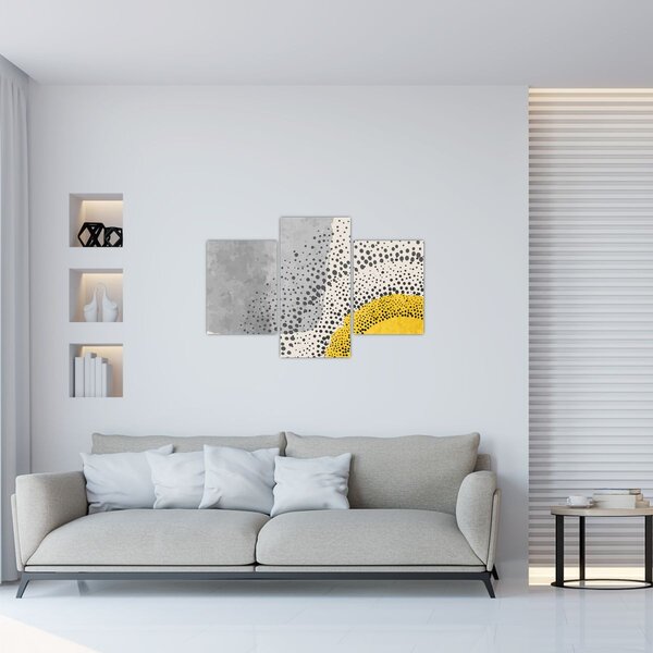 Slika - Apstraktna slika plaže N⁰3 (90x60 cm)