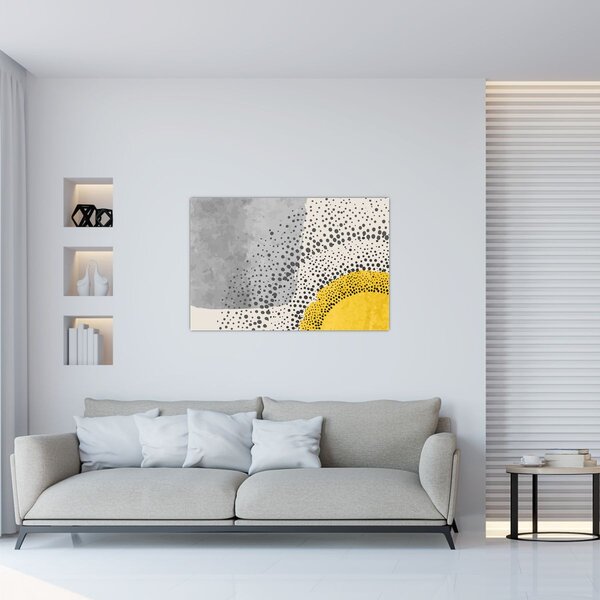 Slika - Apstraktna slika plaže N⁰3 (90x60 cm)