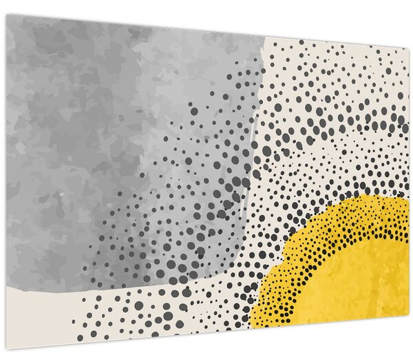 Slika - Apstraktna slika plaže N⁰3 (90x60 cm)