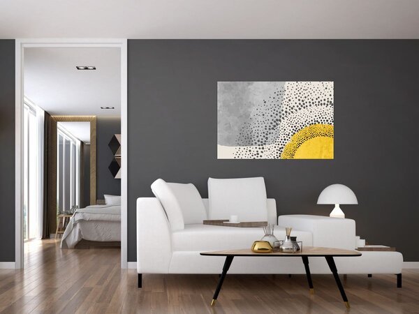 Slika - Apstraktna slika plaže N⁰3 (90x60 cm)
