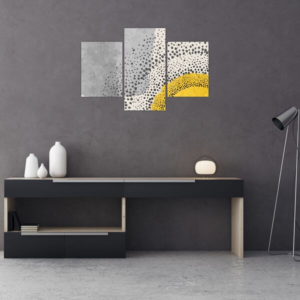Slika - Apstraktna slika plaže N⁰3 (90x60 cm)