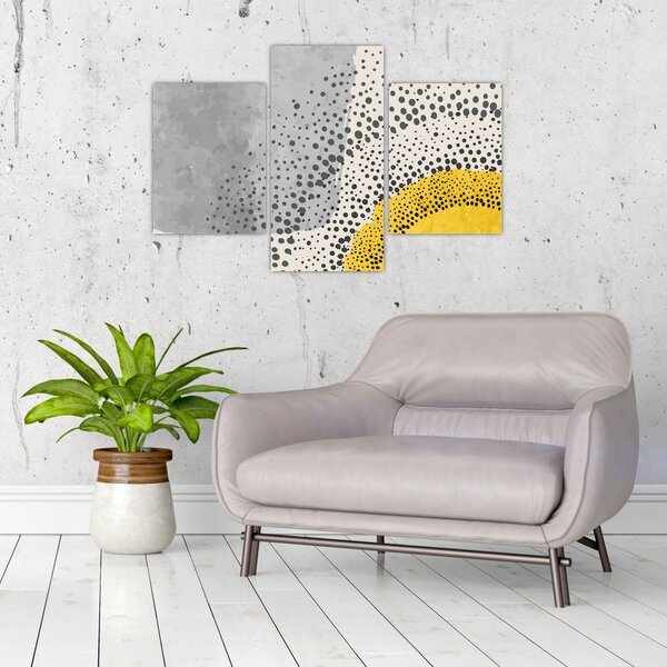 Slika - Apstraktna slika plaže N⁰3 (90x60 cm)