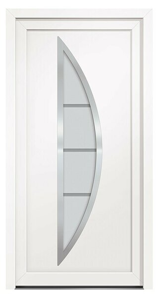 RORO Ulazna vrata Hera (110 x 210 cm, Smjer otvaranja: Lijevo, Bijele boje)